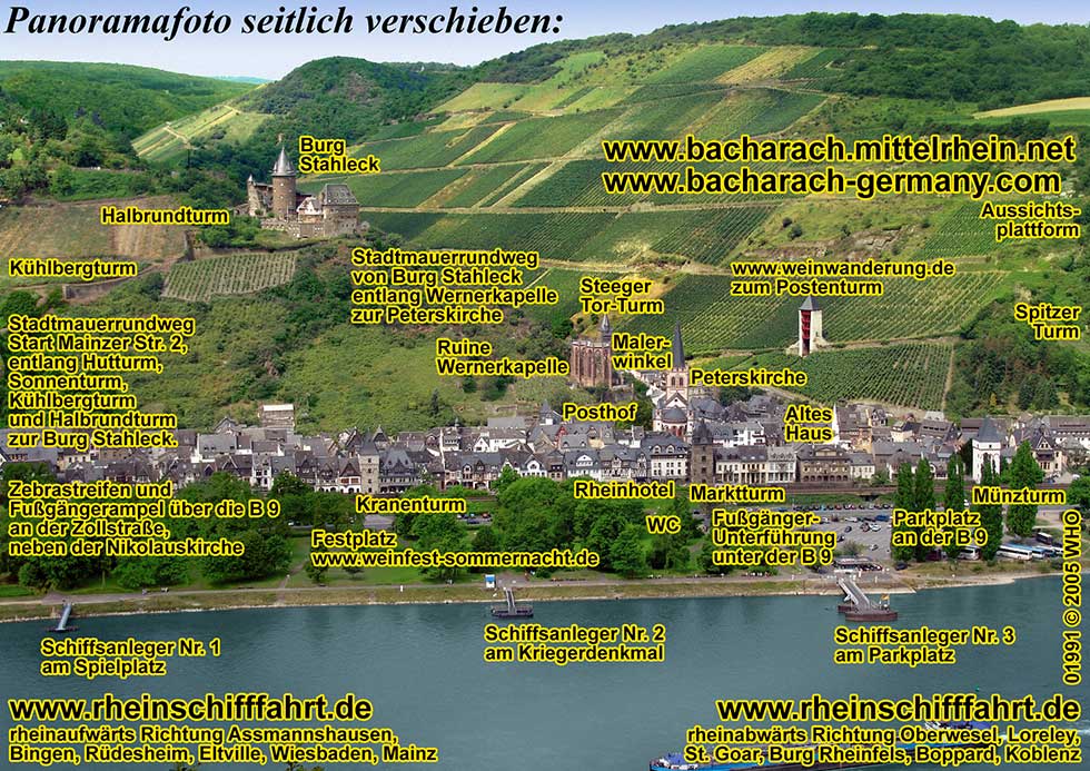 Bacharach Germany on the Rhine River